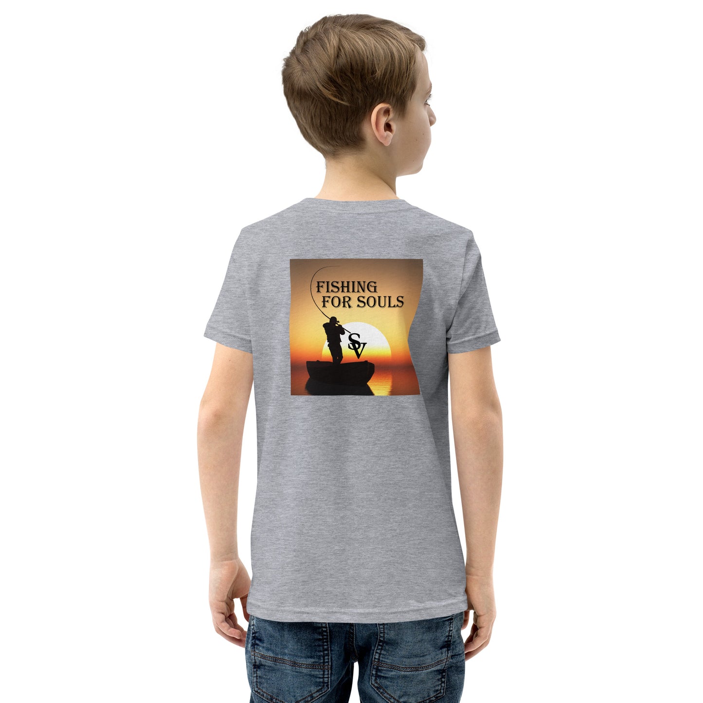 Youth Fishing For Souls T-Shirt