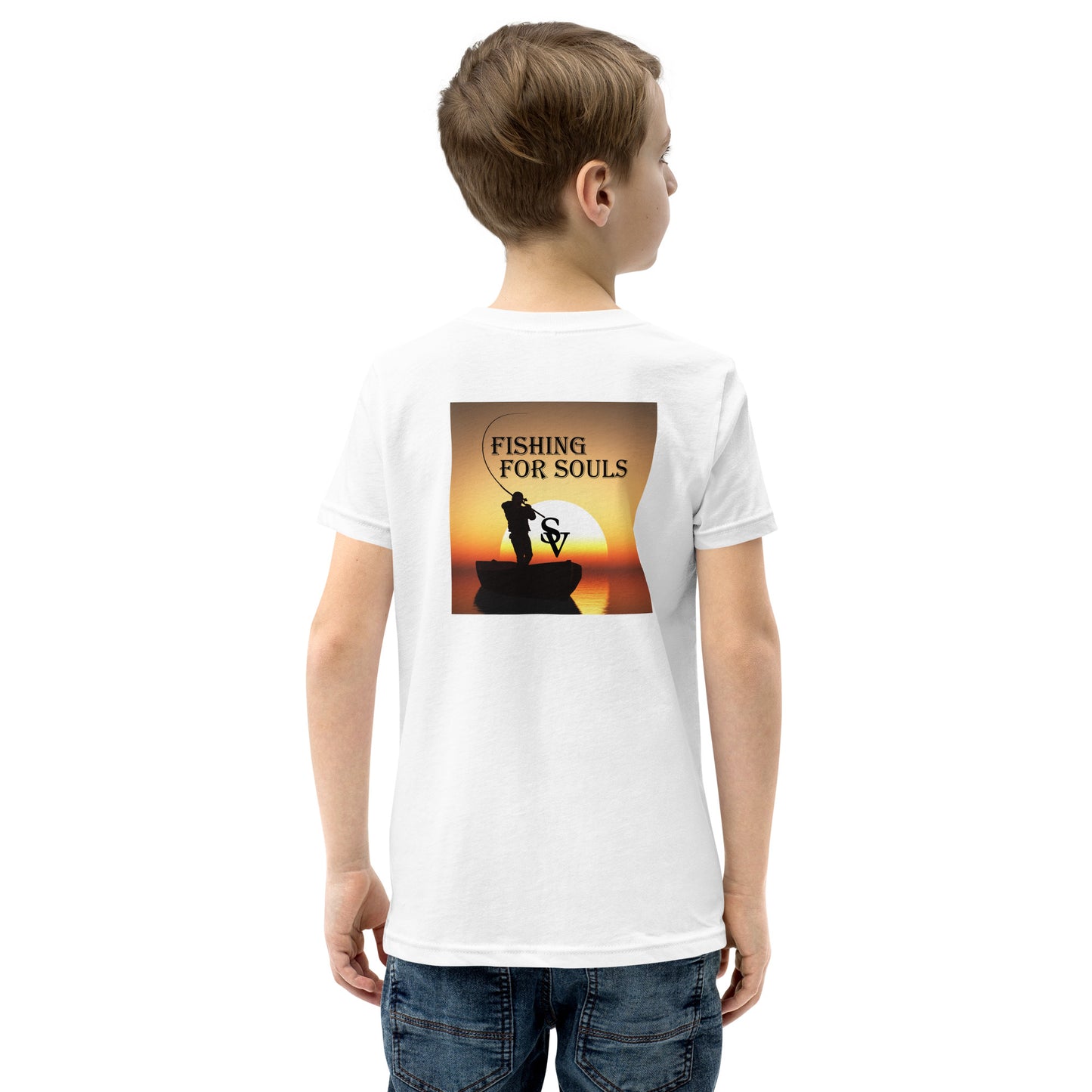 Youth Fishing For Souls T-Shirt